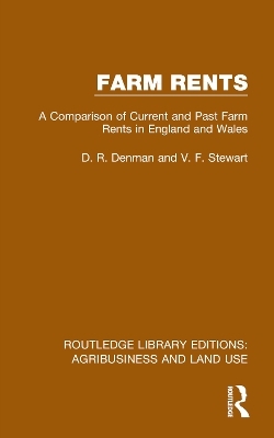 Farm Rents - D. R. Denman, V. F. Stewart