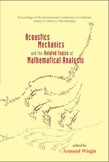 ACOUSTICS, MECHANICS, & THE RELATED TO.. - 
