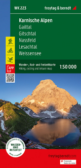 Karnische Alpen, Wander-, Rad- und Freizeitkarte 1:50.000, freytag & berndt, WK 223 - 