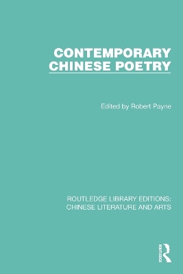 Contemporary Chinese Poetry - 