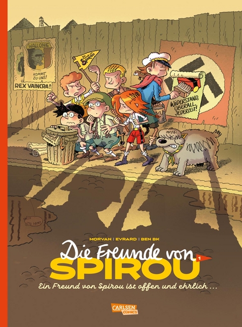 Die Freunde von Spirou 1: Die Freunde von Spirou 1 - Jean David Morvan