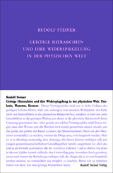 Geistige Hierarchien und ihre Widerspiegelung in der physischen Welt - Rudolf Steiner