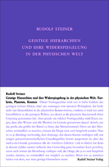 Geistige Hierarchien und ihre Widerspiegelung in der physischen Welt - Steiner, Rudolf