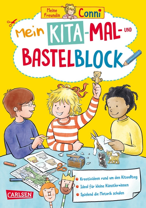 Conni Gelbe Reihe (Beschäftigungsbuch): Mein Kita-Mal- und Bastelblock - Hanna Sörensen