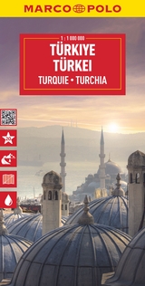 MARCO POLO Reisekarte Türkei 1:1 Mio. - 