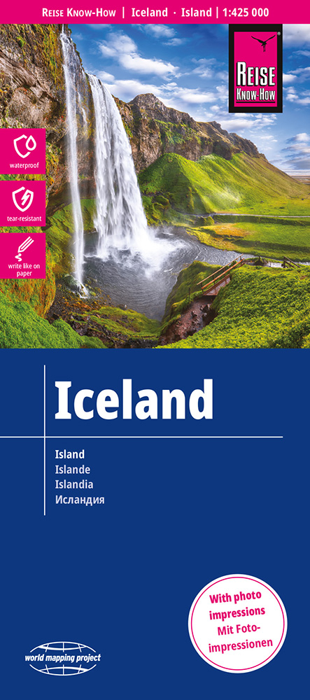 Reise Know-How Landkarte Island / Iceland (1:425.000) -  Reise Know-How Verlag Peter Rump GmbH