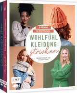 Wohlfühlkleidung stricken – Skandi-Strick und Chunky-Love: 2 Bücher im Doppelpack - Iryna Huber, Carina Schauer