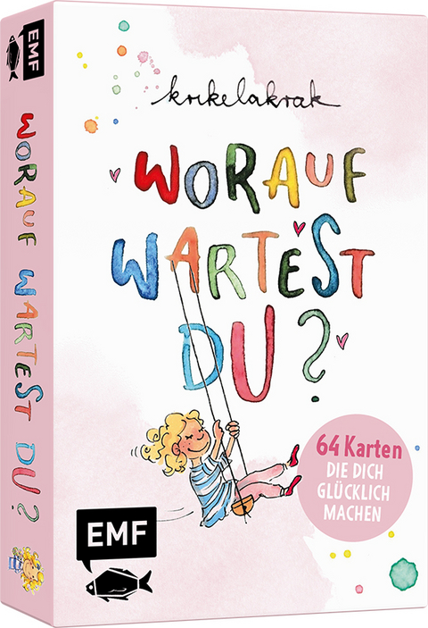 Kartenbox: Worauf wartest du? - 64 Karten, die dich glücklich machen - Nicki Pollmeier