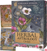 Herbal Astrology Orakel: 55 Karten mit Botschaften und Anleitungen - Adriana Ayales, Joséphine Klerks