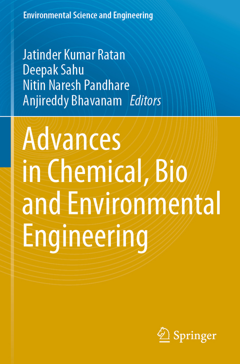 Advances in Chemical, Bio and Environmental Engineering - 