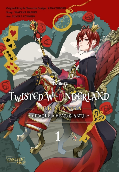Twisted Wonderland: Der Manga 1 - Yana Toboso, Sumire Kowono, Wakana Hazuki,  DISNEY