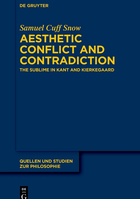 Aesthetic Conflict and Contradiction - Samuel Cuff Snow