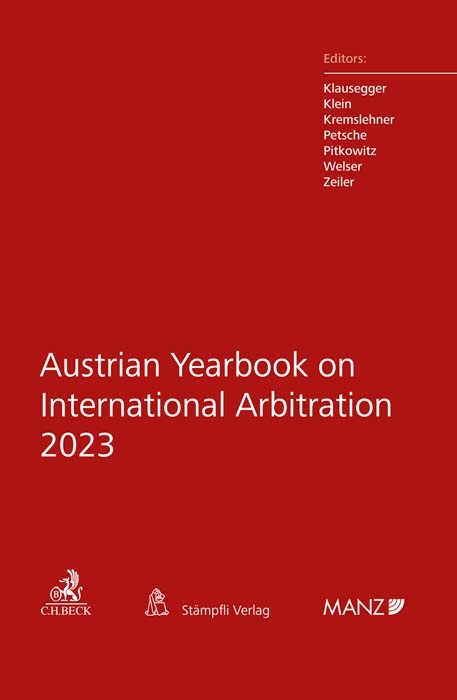 Austrian Yearbook on International Arbitration 2023 - 