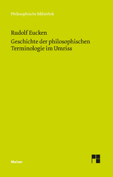 Geschichte der philosophischen Terminologie - Rudolf Eucken