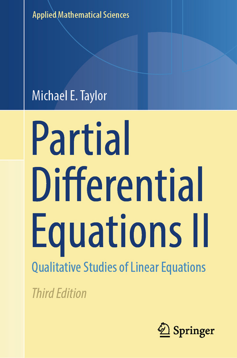 Partial Differential Equations II - Michael E. Taylor