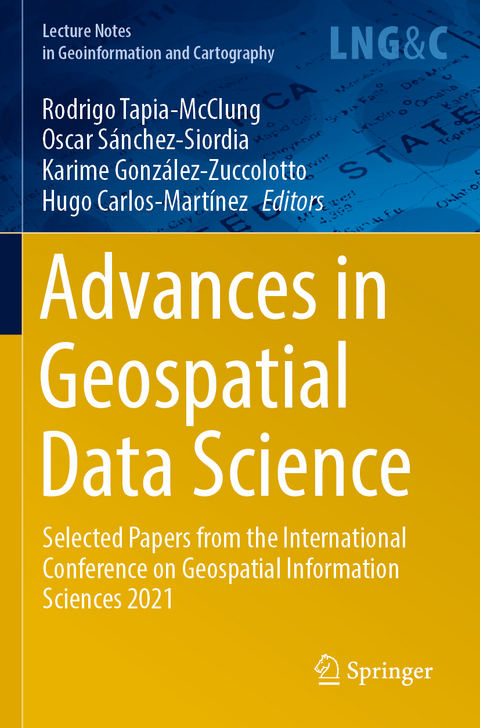 Advances in Geospatial Data Science - 