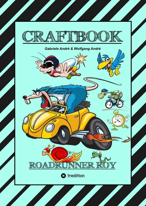 CRAFTBOOK - RACE ON GAME - 100 TOLLE FAHRZEUG MOTIVE - LUSTIGE RÄTSEL - OFFROAD - SCHNELLE AUTOS - OLDTIMER - F1 - Gabriele André, Wolfgang André