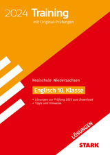 STARK Lösungen zu Original-Prüfungen und Training Abschlussprüfung Realschule 2024 - Englisch - Niedersachsen - 