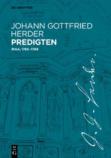 Johann Gottfried Herder Predigten - Johann Gottfried Herder