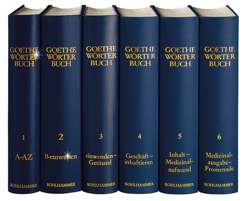 Goethe Wörterbuch, Band 7, Leinen - Michael Niedermeier, Rüdiger Welter, Christiane Schlaps
