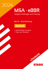 STARK Lösungen zu Original-Prüfungen und Training MSA/eBBR 2024 - Deutsch - Berlin/Brandenburg - 