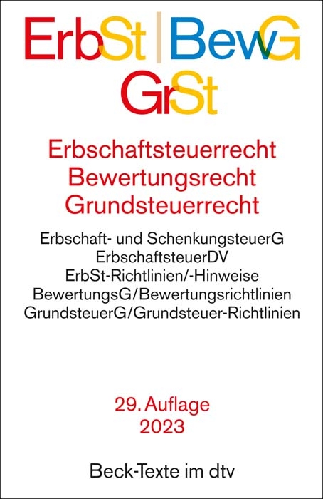 Erbschaftsteuerrecht / Bewertungsrecht / Grundsteuerrecht