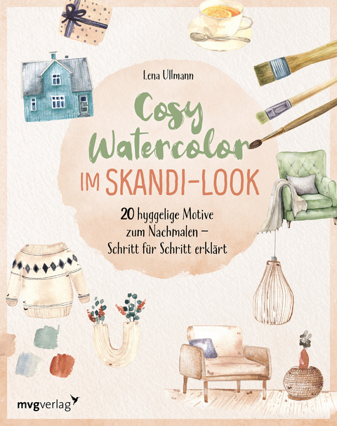 Cosy watercolor im Skandi-Look - Lena Ullmann