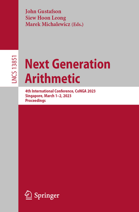 Next Generation Arithmetic - 