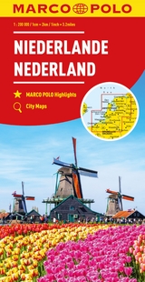 MARCO POLO Regionalkarte Niederlande 1:200.000 - 