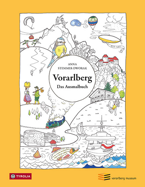 Vorarlberg. Das Ausmalbuch - 