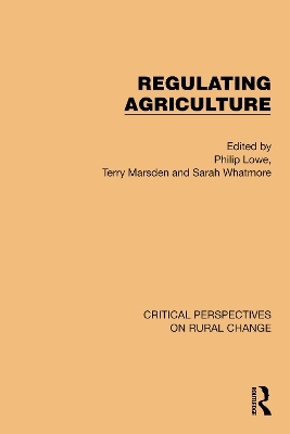 Regulating Agriculture - 