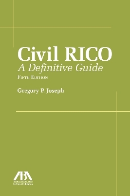 Civil RICO - Gregory P. Joseph