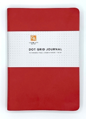 Dot Grid Journal - Ruby - Graphic Arts Books