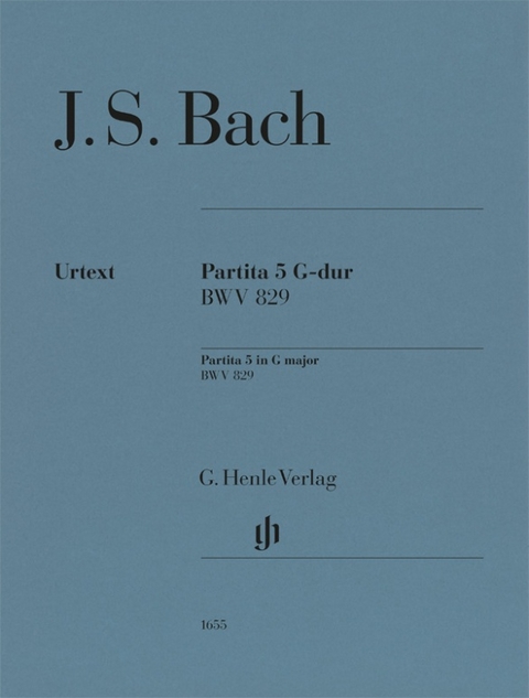 Johann Sebastian Bach - Partita Nr. 5 G-dur BWV 829 - 