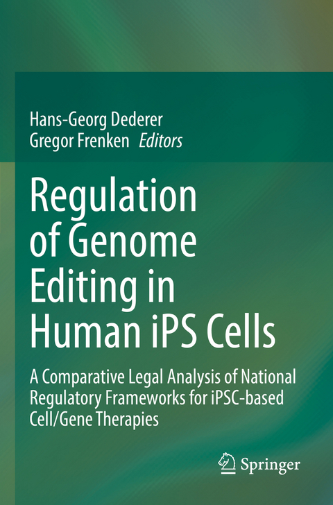 Regulation of Genome Editing in Human iPS Cells - 