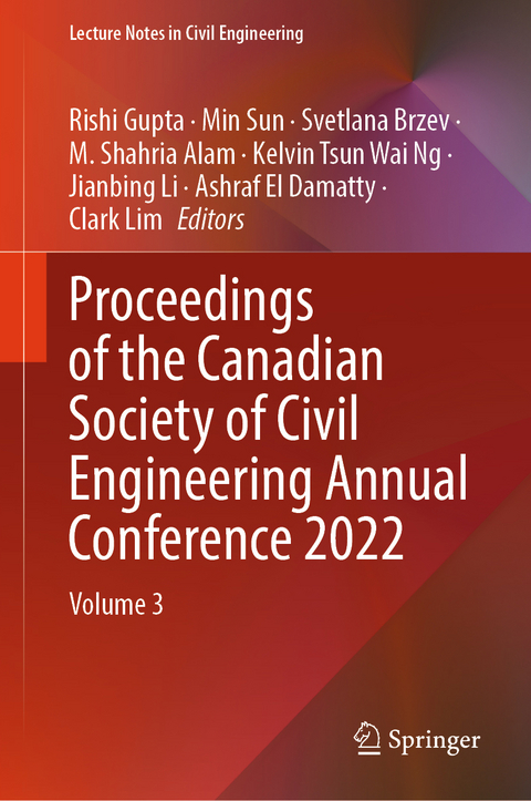 Proceedings of the Canadian Society of Civil Engineering Annual Conference 2022 - 