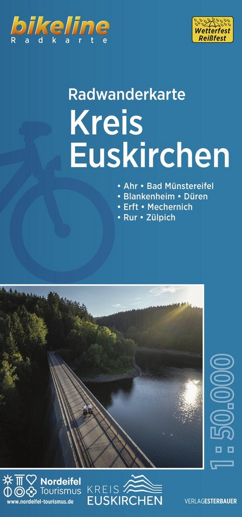 Radwanderkarte Kreis Euskirchen - 