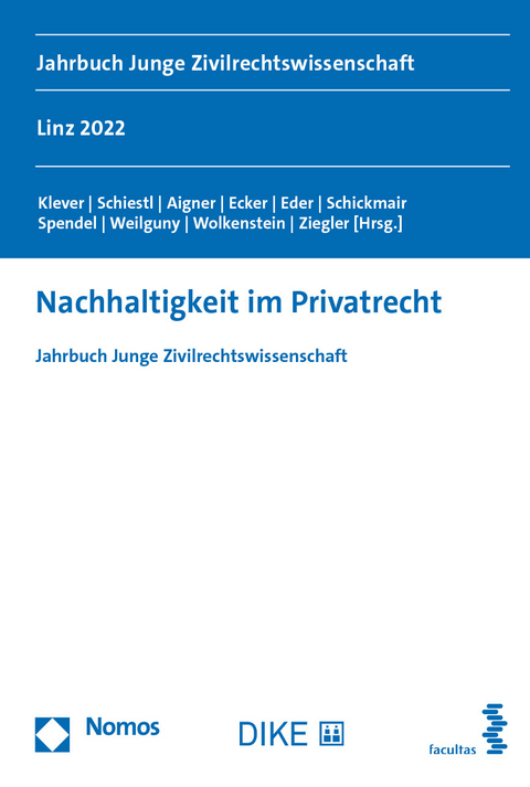 Nachhaltigkeit im Privatrecht - 