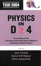 Physics In D>=4: Tasi 2004 - Proceedings Of The Theoretical Advanced Study Institute In Elementary Particle Physics - 