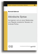 Altindische Syntax - 