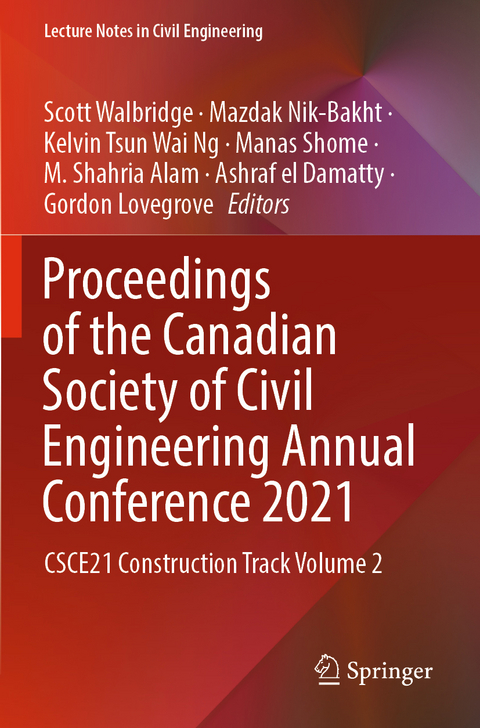 Proceedings of the Canadian Society of Civil Engineering Annual Conference 2021 - 