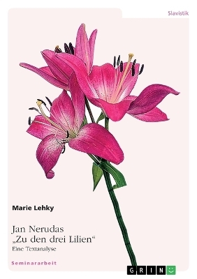 Jan Nerudas "Zu den drei Lilien". Eine Textanalyse - Marie Lehky