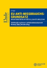 EU-Anti-Missbrauchsgrundsatz - Stefanie Geringer
