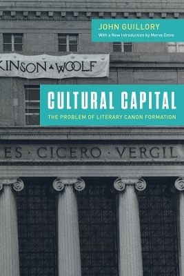 Cultural Capital - Professor John Guillory