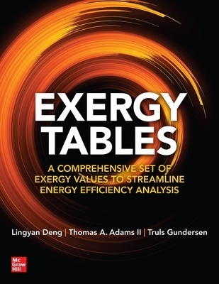 Exergy Tables: A Comprehensive Set of Exergy Values to Streamline Energy Efficiency Analysis - Lingyan Deng, Thomas A. Adams II, Truls Gundersen