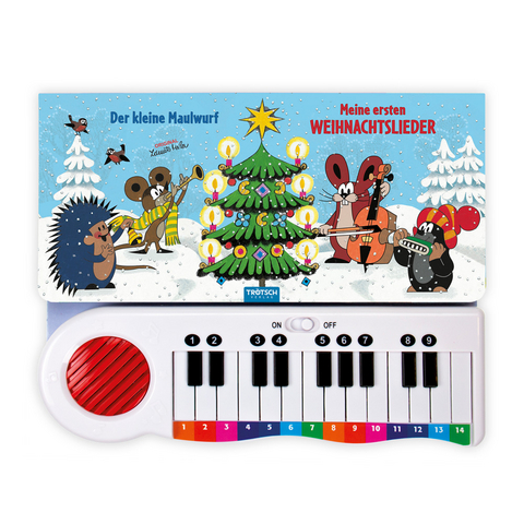 Trötsch Der kleine Maulwurf Klavierbuch Meine ersten Weihnachtslieder - 