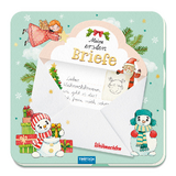 Trötsch Meine ersten Briefe Weihnachten Briefpapierbuch Wunschzettelbuch - 