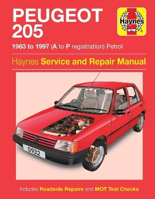 Peugeot 205 Petrol (83 - 97) A To P -  Haynes Publishing