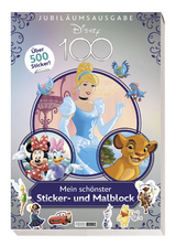 Disney 100: Mein schönster Sticker- und Malblock -  Panini