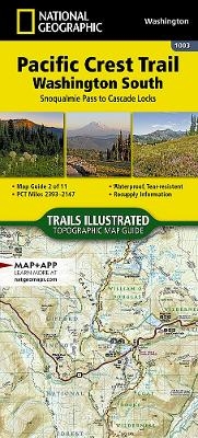 Pacific Crest Trail, Washington South - National Geographic Maps